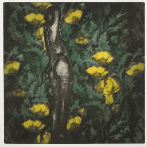 Woman with Yellow Flowers